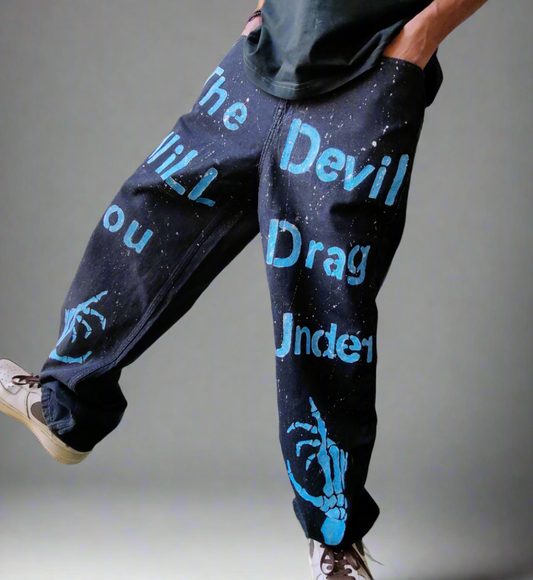 Devil Jeans ( glow in dark )