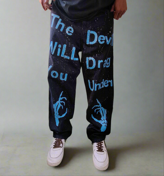 Devil Jeans ( glow in dark )
